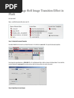 Gorgeous Page Roll Image Transition Effect in Flash: Step 1: Setting Up Document Properties