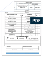 Check List de Elevador Hidraulico