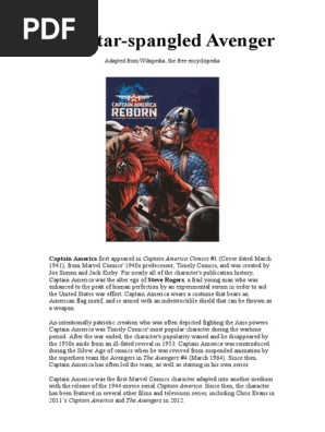 Captain America Comic