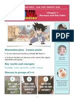 Dragon Ball - Bilingual Discussion and Activities Lesson Plan Chapter 1 +