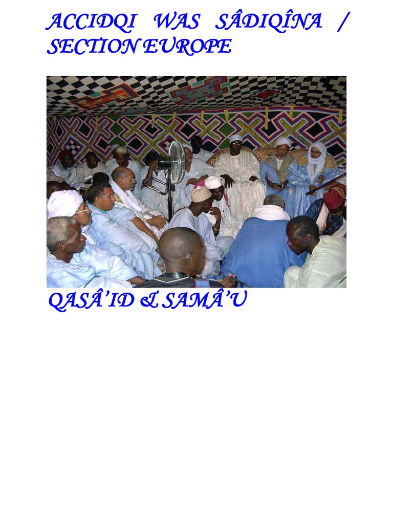 Chants Du Zikr 1 Pdf Abrahamic Religions Monotheistic Religions