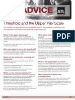 Adv4 Threshold and Upper Pay Scale