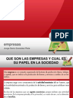 Empresa y Su Clasificacion