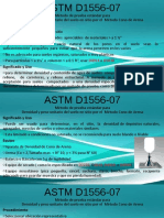 ASTM 1556 ENSAYO DE CONO DE ARENA