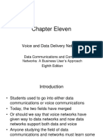 Chapter Eleven: Voice and Data Delivery Networks