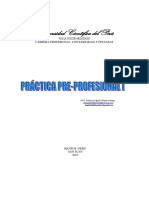 Compilación Práctica Pre-Profesional I, Contabilidad y Finanzas