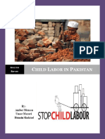 Child Labor in Pakistan Analysis