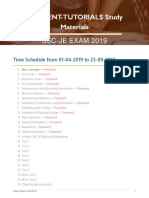 Resilient-Tutorials Study Materials: Ssc-Je Exam 2019