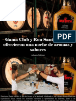 Alberto Vollmer - Gama Club y Ron Santa Teresa Ofrecieron Una Noche de Aromas y Sabores