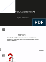 Estructura Cristalina