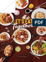 Dennys Menu PDF