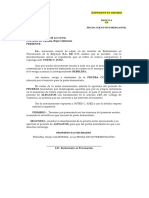 Juicio Ejecutivo Mercantil Banco vs Demandado