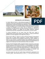 Historia de La Cultura Maya