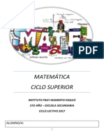 Módulo Teórico Práctico Matemática Ciclo Superior Escuela Secundaria PDF