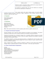 A. Metallic:: 3.1. Physical and Chemical Properties