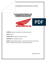Plan Estrategico de Comercializacion PDF