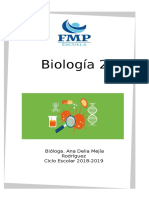 Diptico Biologia II.2018-2019