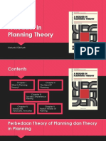 A Reader in Planning Theory Summary in Indonesian