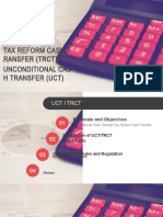 TAX REFORM CASH TRANSFER (TRCT) / UNCONDITIONAL CASH TRANSFER (UCT) GUIDELINES