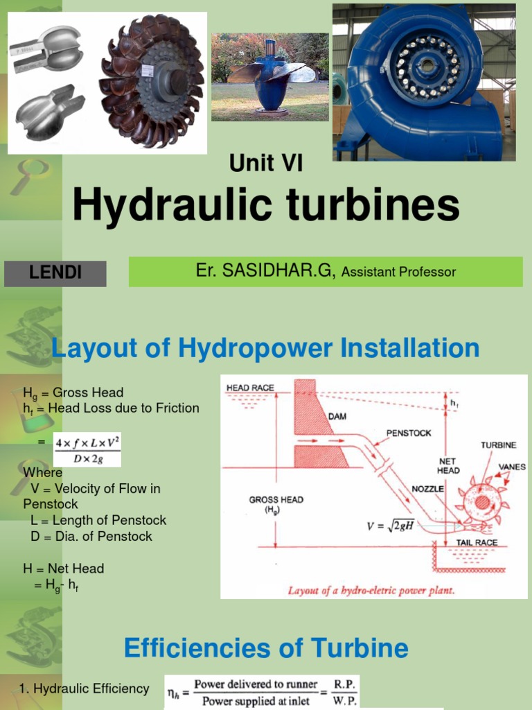 Hydraulic Turbine Types and Design | PDF | Turbine | Chemical Equipment