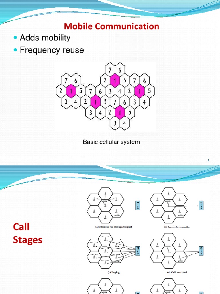 Mobile Communication Systems Overview | PDF | Cellular Network ...