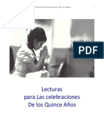 Lecturas para La Celebracion de Los Quince Años - Bilingual 2018 - Carta PDF