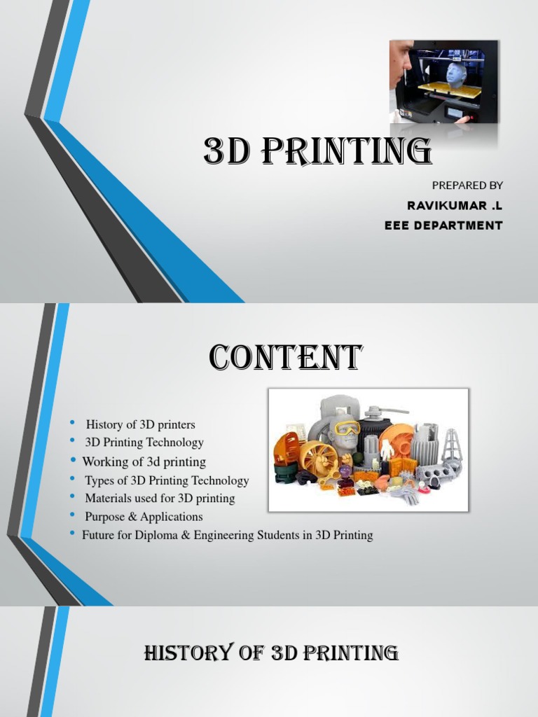 Final | PDF 3 D Printing Engineering