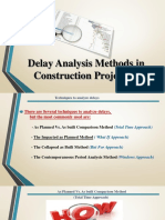 Delay Analysis Methods in Construction Projects-2