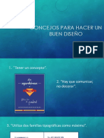 Concejos para Hacer Un Buen Diseño