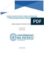 Brereton - Cano - Paredes - Practicas de Gestion Social Industria Minera Peruana 2018 PDF