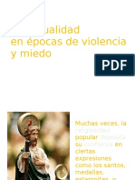 Espiritualidad en épocas violentas