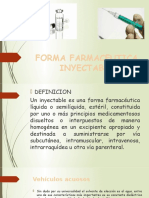 Forma Farmaceutica Inyectable