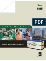 Kirloskar DG Set Manual