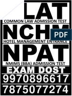 Common Law Admission Test: Exam Dost