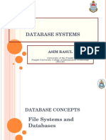 1 File Systems and Databases - Chapter 1