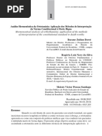 Analise hermenêutica da Eutanásia