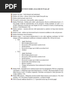 Soldier Pile Retention Mode Analysis in Wallap