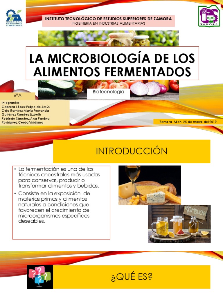 Microbiología de Alimentos Fermentados | PDF | Microorganismo ...