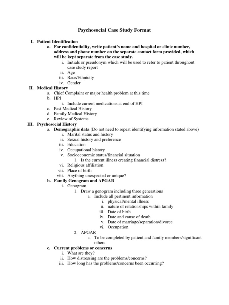 What is a case study in psychology image