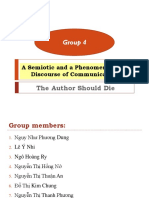 Group 4: The Author Should Die