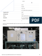 Carrier ACC 132: Number Brand Type Product Type Capacity KW Refrigerant Sizes Remarks