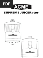 Download Acme Juicer Manual by milesdzyn SN40435251 doc pdf
