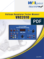 Transpo VRC2010 Regulator Tester PDF