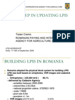 First Step in Updating Lpis: Traian Crainic Romanian Paying and Intervention Agency For Agriculture (Piaa)