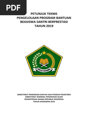 Juknis Pbsb Tahun 2019