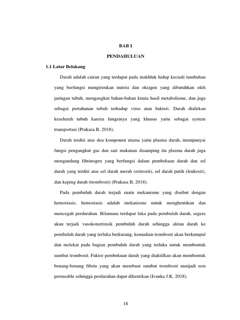 Pemeriksaan Bleeding Time Metode Duke | PDF
