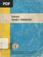 Kamus Sunda-Indonesia - (449h) A PDF | PDF
