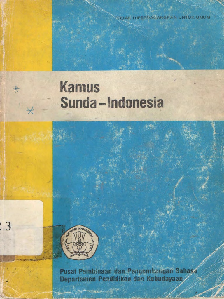 Kamus Sunda  Indonesia 449h A Pdf