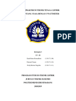 LLaporan Praktikum TTL - Trafo 3 Fasa Dan Simetri Bintang