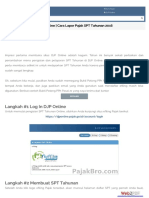 Cara Lapor SPT 1770 Online PDF